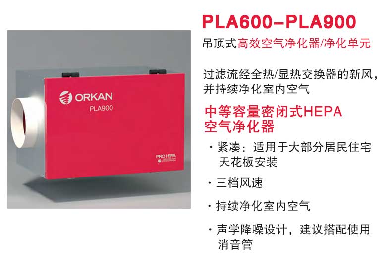 青岛沃富新能源科技有限公司新风系统ORKAN新风系统空气净化空气过滤小户型新风别墅新风大型建筑新风公建新风