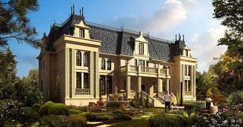 青岛嶺海卢卡多堡别墅地源热泵+毛细管网设计方案